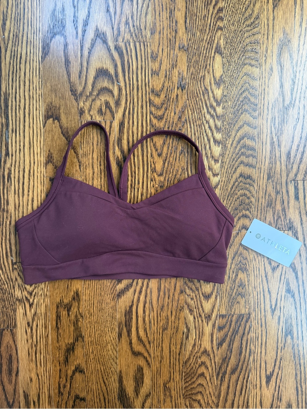 Athleta Women's Burgundy Sports Bra
